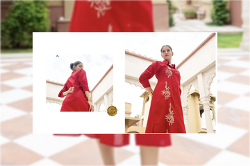 The Gulnaar Shirt Dress: One Red Dress, More Than One Plan