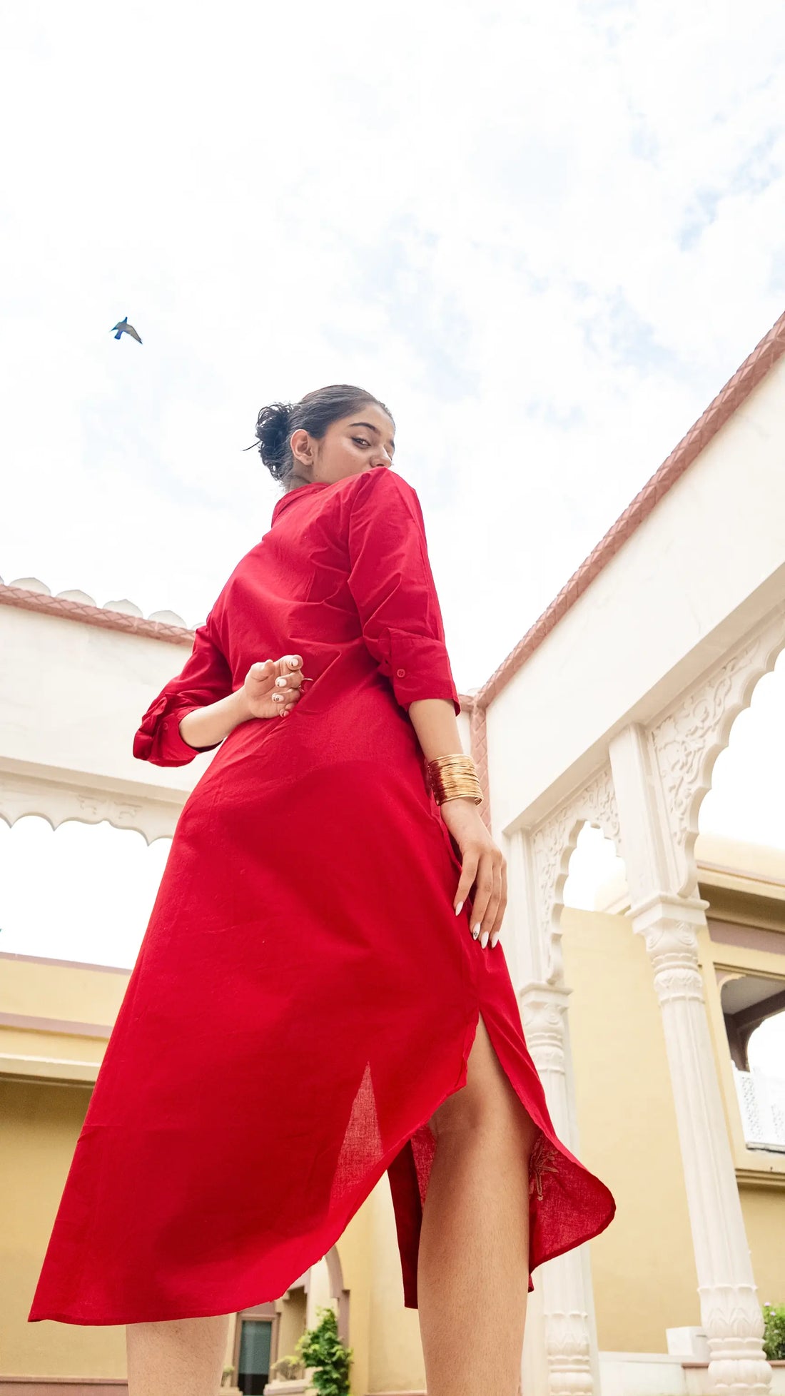 Gulnaar Shirt Dress