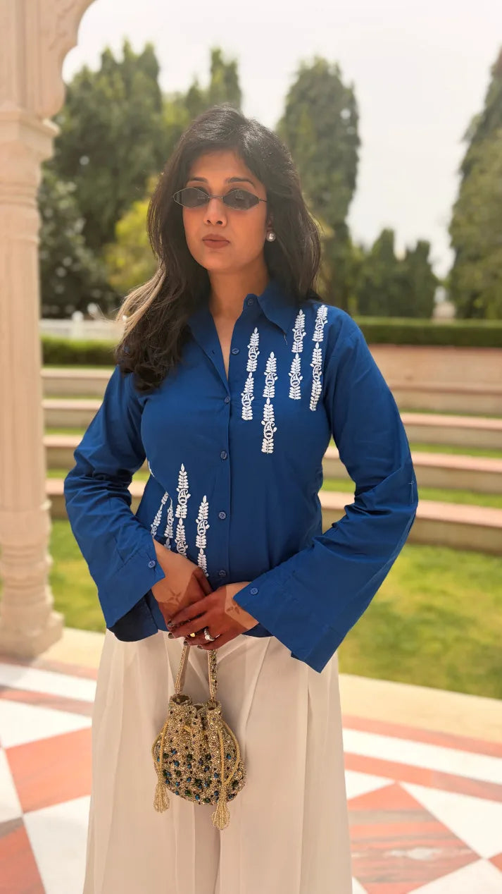 Begum Blue Shirt